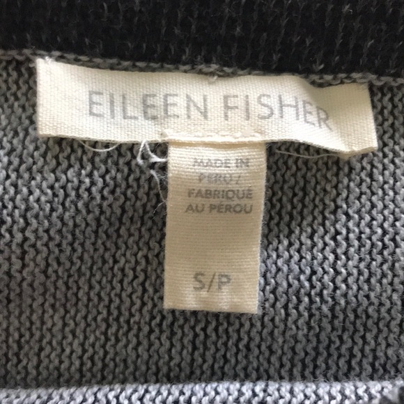 Eileen Fisher dark grey sweater - Picture 3 of 5